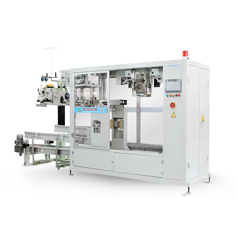 Animal Feed Pellet Filling Packing Machine 20/50kg Automatic Rice Packing Bagging Machine